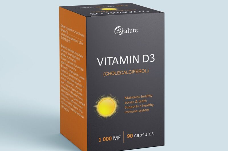 Salute Vitamin D3 1000МЕ №90